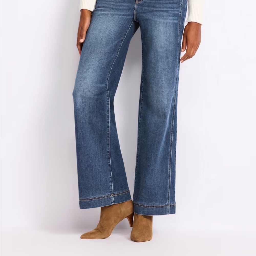 Democracy
Ab Solution Side Panel Wide Leg Jean